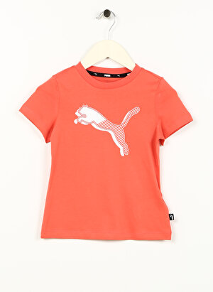 Puma Düz Pembe Kız Çocuk T-Shirt 67019735 Puma Power Graphic Tee