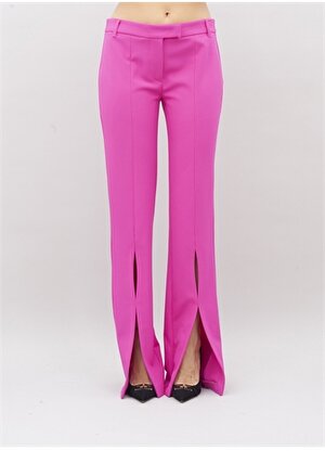 Versace Jeans Couture Normal Bel Dar Fuşya Kadın Pantolon 75HAA102
