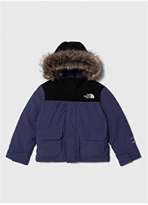 The North Face Mavi Erkek Çocuk Fermuarlı Uzun Kollu Mont NF0A82XWI0D1 B MCMURDO PARKA    