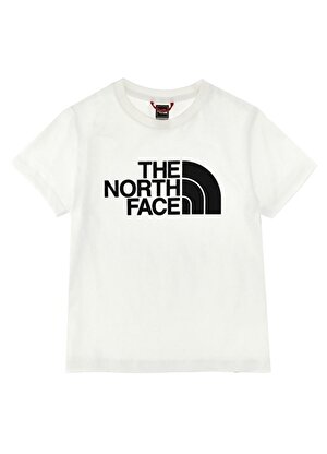 The North Face Beyaz Erkek Çocuk T-Shirt NF0A82GHLA91 B S/S EASY TEE