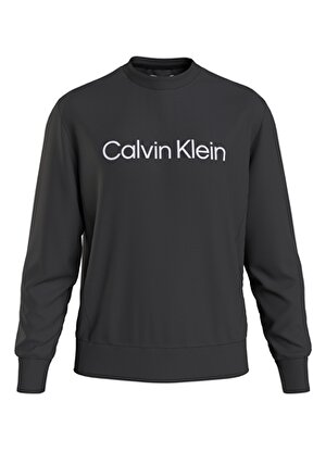 Calvin Klein Kapüşon Yaka Siyah Erkek Sweatshırt K10K112772BEH