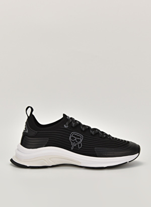 KARL LAGERFELD Siyah Erkek Sneaker LUX FINESSE Plexikonic Pull On  