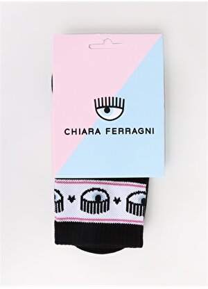 Chiara Ferragni Siyah Kadın Çorap 75SB0J02