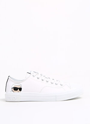 KARL LAGERFELD Beyaz Erkek Deri Sneaker KL50315 