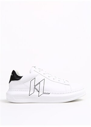 KARL LAGERFELD Beyaz Erkek Deri Sneaker KL52511 