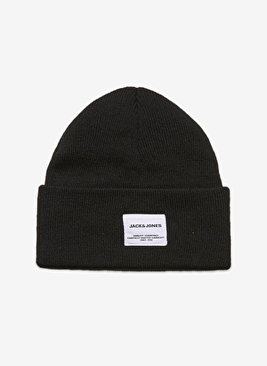 Jack & Jones Siyah Erkek Çocuk Bere JACLONG KNIT BEANIE JNR