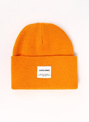 Jack & Jones Turuncu Erkek Çocuk Bere JACLONG KNIT BEANIE JNR