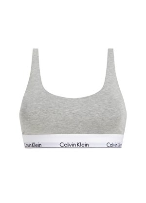 Calvin Klein Açık Gri Bralet Sütyen 000QF7586E