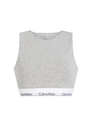 Calvin Klein Açık Gri Bralet Sütyen 000QF7626E