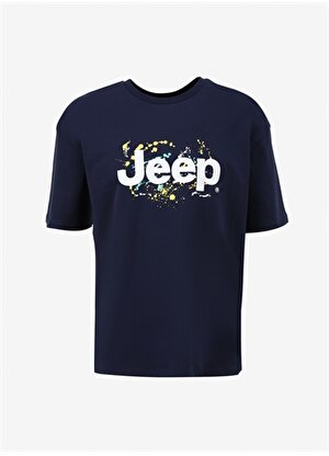 Jeep Lacivert Erkek T-Shirt C4SM-TST4540
