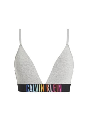 Calvin Klein Gri - Çok Renkli Balenli Sütyen 000QF7830E