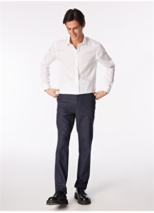 Fabrika Lacivert Erkek Basic Chino Pantolon F4SM-PNT 0736  