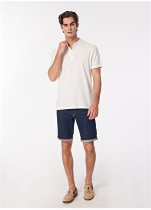 Fabrika Comfort Kırık Beyaz Erkek Regular Fit T-Shirt FC4SM-TST 0764 