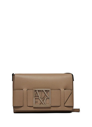 Armani Exchange Koyu Bej Kadın 25x20x10 cm Çapraz Çanta 9427560A87409752 