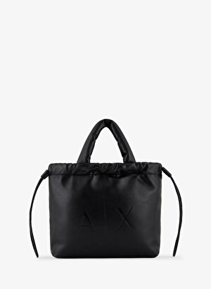 Armani Exchange Siyah Kadın 25x20x10 cm El Çantası 9429383F73600020 