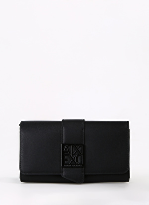 Armani Exchange Siyah Kadın 25x20x10 cm Cüzdan 9484840A87400020 