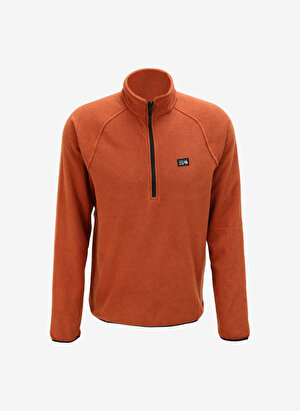 Mountain Hardwear Kahve Erkek Dik Yaka Polar Sweatshırt 2048261218_OM0057 