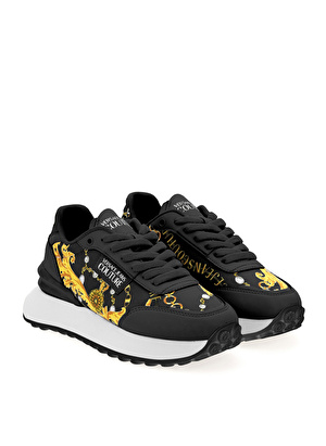 Versace Jeans Couture Sarı - Siyah Kadın Sneaker 75VA3SH2ZS911G89  