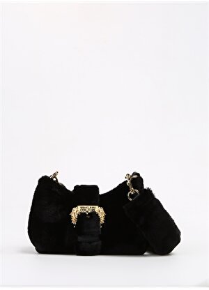 Versace Jeans Couture Siyah Kadın 19x12x1 cm Çapraz Çanta 75VA4BFRZS813899 