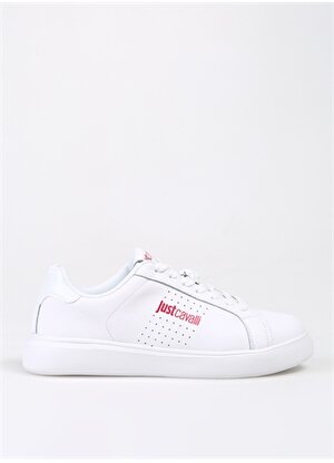 Just Cavalli Beyaz Kadın Deri Sneaker 75RA3SB3ZP279003