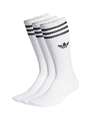 adidas Beyaz Unisex Çorap IJ0734-HIGH CREW SOCK  