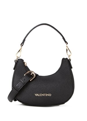 Valentino Siyah Kadın 19x22x6 cm Omuz Çantası VBS7B305 