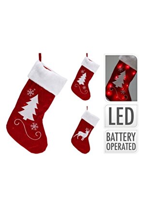 Boyner Evde  Yılbaşı Temalı LED'li Şömine Çorap