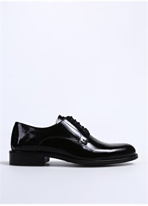 Fabrika Siyah Erkek Deri Klasik Ayakkabı MEONA 