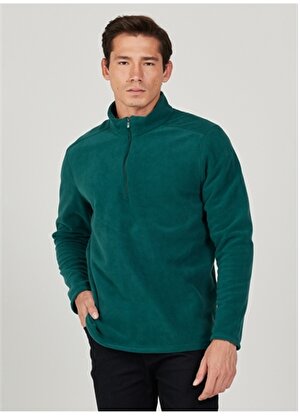 Altınyıldız Classics Yeşil Erkek Polar Sweatshirt 4A5221100016