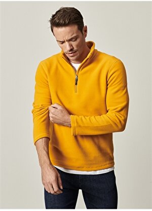 Altınyıldız Classics Sarı Erkek Polar Sweatshirt 4A5221100016