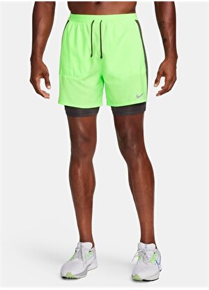 Nike Neon Yeşil Erkek Kısa Şort DM4757-337-M NK DF STRIDE 5IN SHRT 