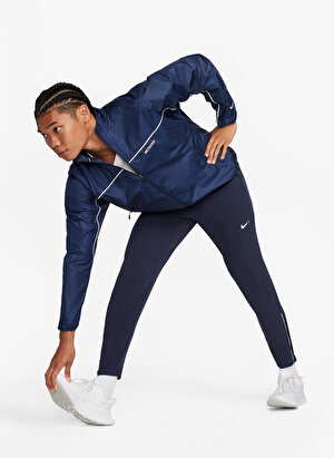 Nike Mavi Erkek Dik Yaka Zip Ceket FB5515-410-M NK SF TRACK CLUB JACKE  