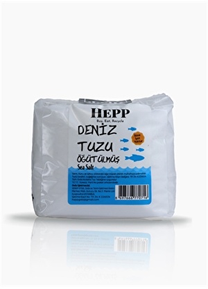 Ekoloji Market Hepp Deniz Tuzu - Öğütülmüş 500 gr