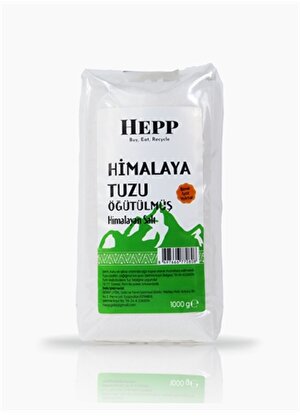 Ekoloji Market Hepp Himalaya Tuzu - Öğütülmüş 1 kg