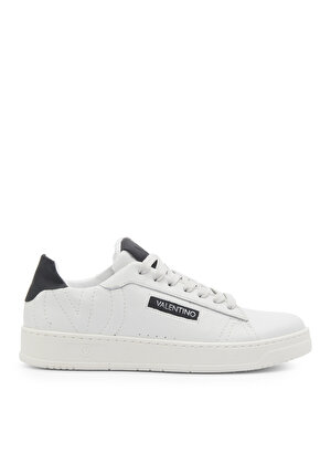 Valentino Beyaz - Siyah Erkek Deri Sneaker 95A2503VIT 