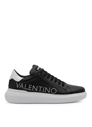 Valentino Siyah - Beyaz Erkek Deri Sneaker 95B2302VIT