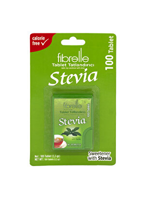 Fibrelle Stevialı Tablet Tatlandırıcı 
