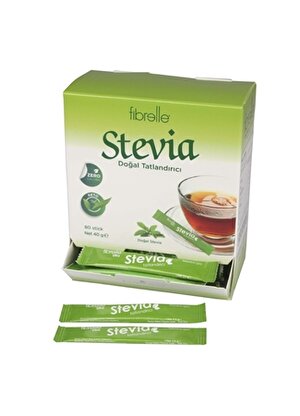 Fibrelle Ultra Stevialı Stick Tatlandırıcı (0,5 gr)