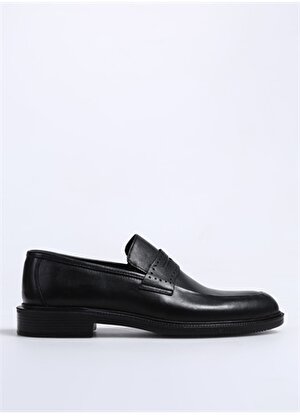 F By Fabrika Siyah Erkek Deri Klasik Ayakkabı TURLO 