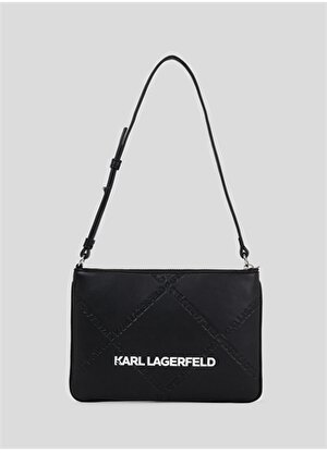 KARL LAGERFELD Siyah Kadın 23x16,5x0,5 cm Omuz Çantası 235W3216999 
