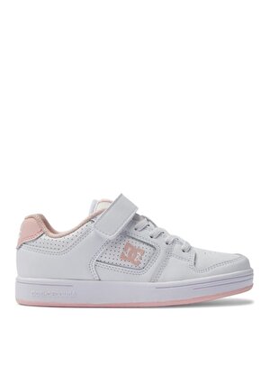 Dc Beyaz - Pembe Kız Çocuk Deri + Tekstil Yürüyüş Ayakkabısı ADGS100100 