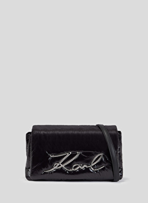 KARL LAGERFELD Siyah Kadın 27x16x12 cm Çapraz Çanta 236W3006999 