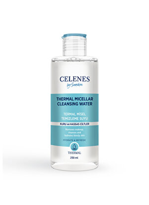 Celenes Thermal Misel Temizleme Suyu Kuru/Hassas Ciltler 250 ml