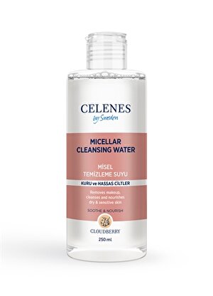 Celenes Cloudberry Misel Temizleme Suyu Kuru/Hassas Ciltler 250 ml