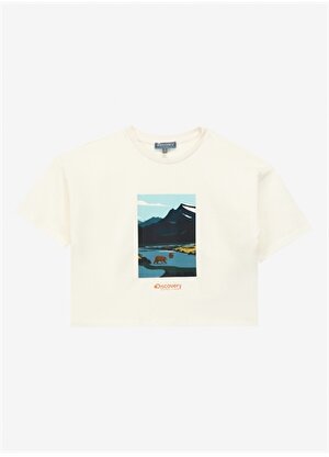 Discovery Expedition Kırık Beyaz Kız Çocuk T-Shirt IS1230003267030