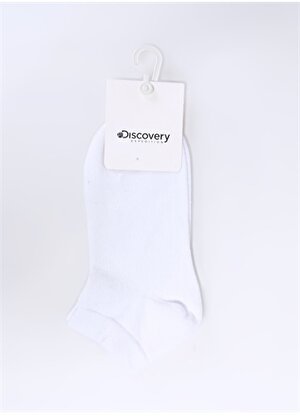 Discovery Expedition Beyaz Kadın Patik Çorap UL-PTK-KDN