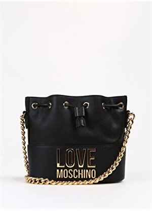 Love Moschino Siyah Kadın 21,5x20x10 cm Çapraz Çanta JC4101PP1HLI0000 