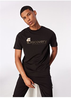 Discovery Expedition Siyah Erkek T-Shirt D4SM-TST3302 