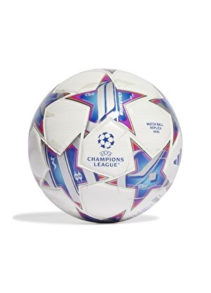 adidas Beyaz - Mavi Futbol Topu IA0944-UCL MINI 23/24 GROUP STAGE   