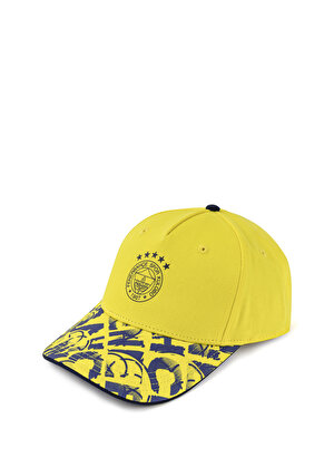 Puma Sarı - Mavi Unisex Şapka 02536702 FSK Cap  